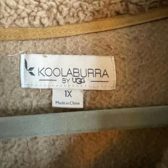 Koolaburra by UGG 1/4 zip Sherpa Pullover Size 1X - Picture 3 of 6